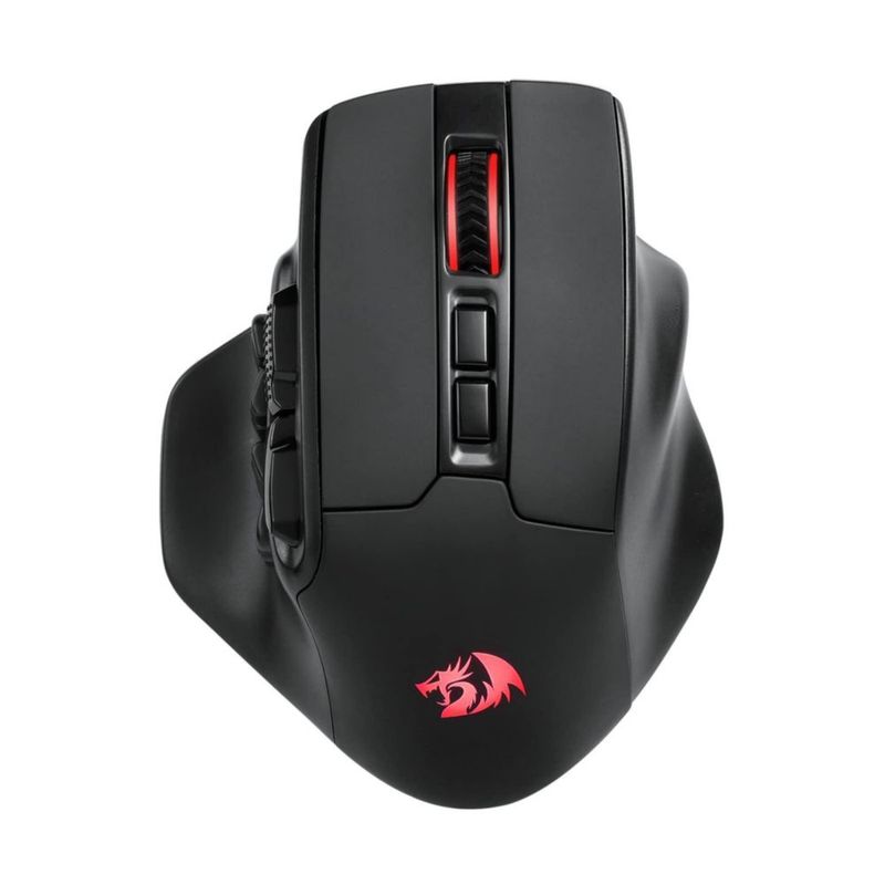 Ratón inalámbrico MMO para juegos Redragon M811 PRO con 15 botones