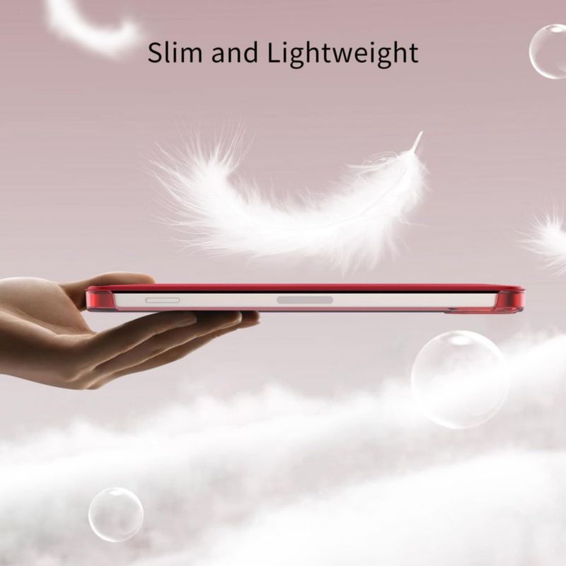 Funda para Tablet MoKo iPad Mini 7 8.3" Slim Soporte Vino Rojo