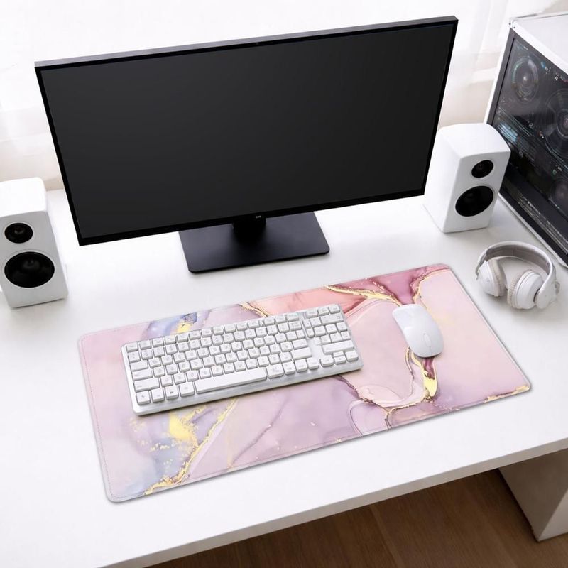 Mousepad Gamer MXNKP-001 MarblePinkPad Mousepad Grande