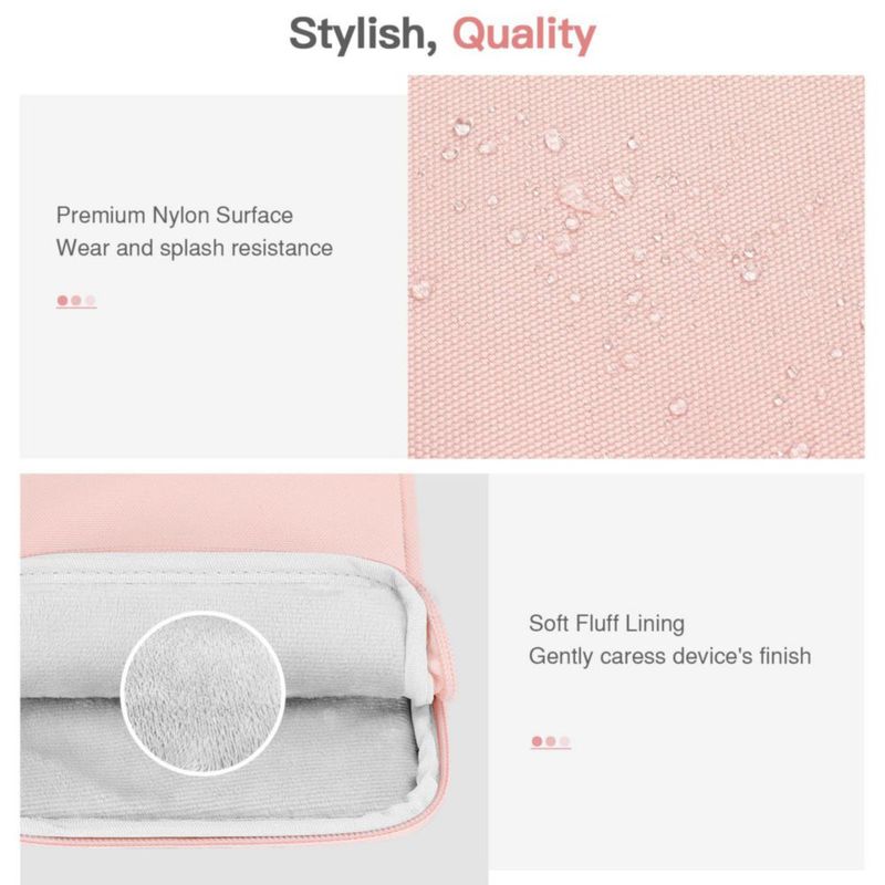 Funda MoKo para Kindle 21x15cm Nylon Rosa 6-7 Pulgadas
