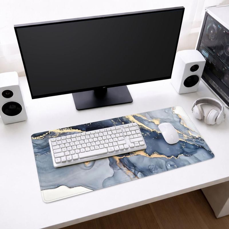 Mousepad Gamer MXUEL-001 MarbleBluePad Mousepad Grande