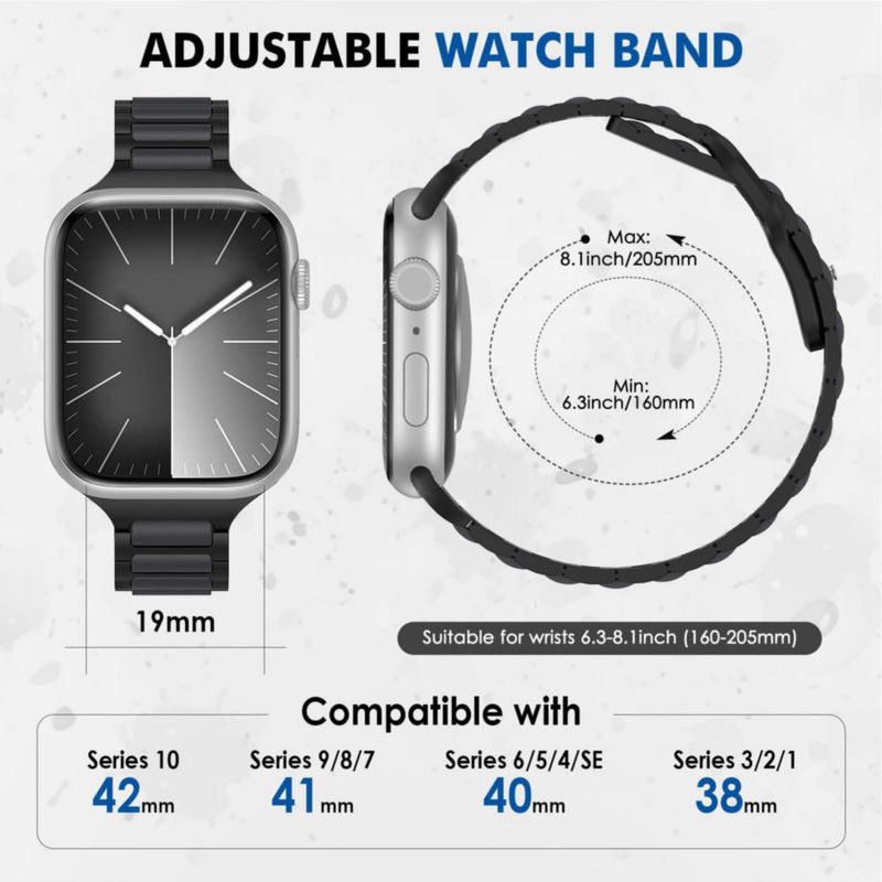 Correa Deportiva de Silicona MoKo para Apple Watch Ultra 2 38-41mm
