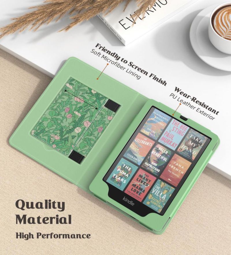 Funda MoKo para Kindle Paperwhite de 12.ª y 11.ª generación con función de activación automática