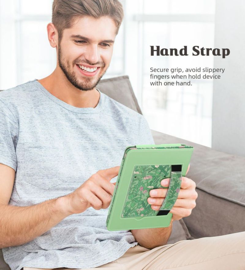 Funda MoKo para Kindle Paperwhite de 12.ª y 11.ª generación con función de activación automática
