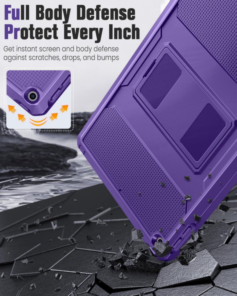 Funda para Tablet MoKo iPad 9.7 2018/2017 Antigolpes Morada
