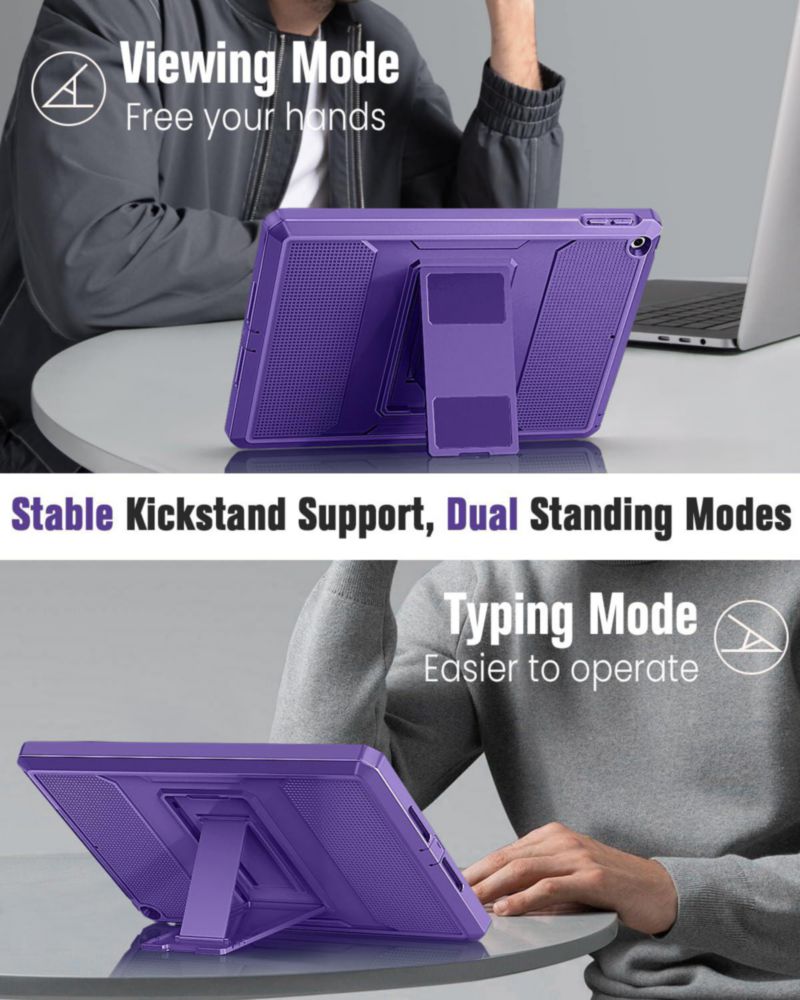 Funda para Tablet MoKo iPad 9.7 2018/2017 Antigolpes Morada