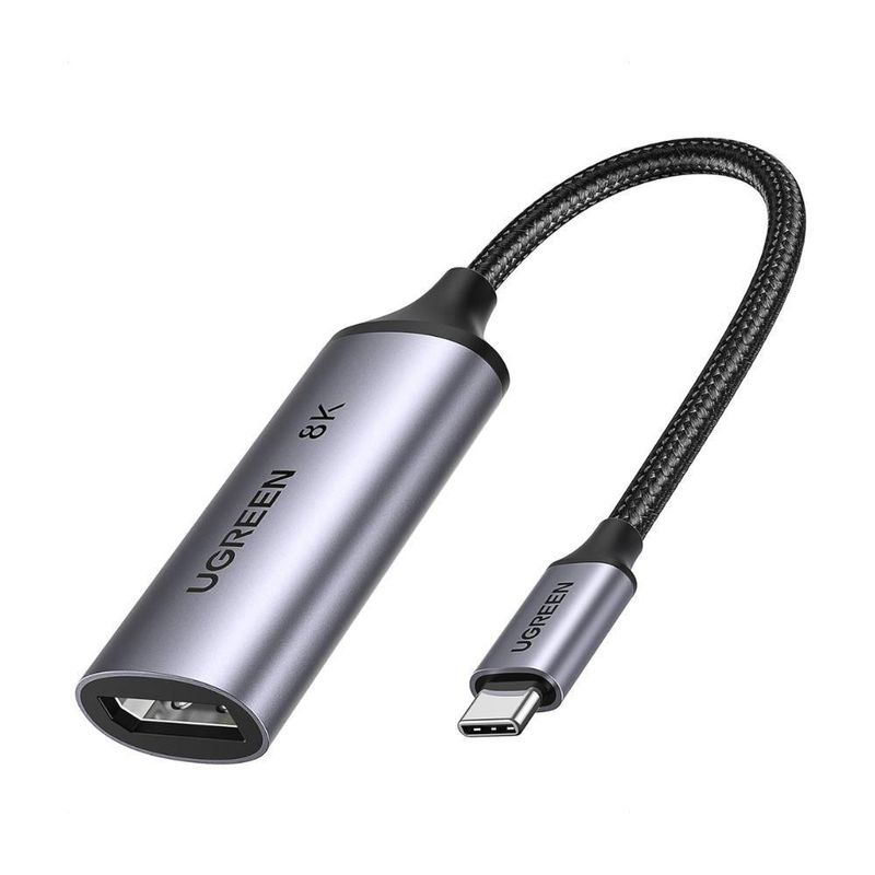 Adaptador UGREEN USB-C a DisplayPort 1.4 - 8K Ultra HD @60Hz y 4K @240Hz