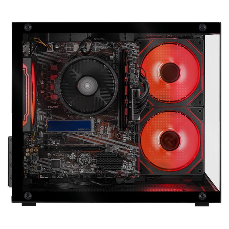 Xtreme pc gaming radeon vega ryzen 7 16gb ssd 500gb black