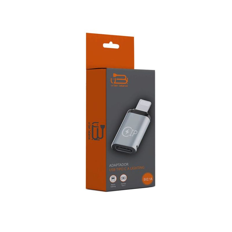 Adaptador USB-C a Lightning URBAN BALANCE