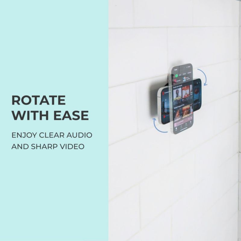 Soporte de teléfono portátil hula+ MagSafe para ducha y más