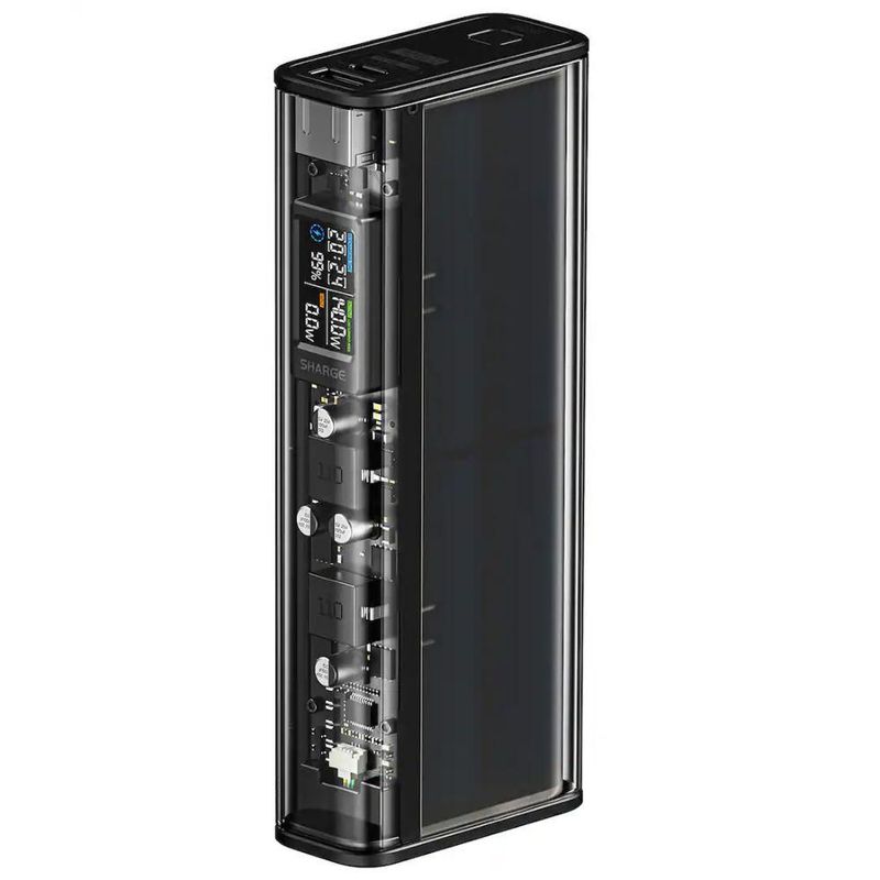 Power Bank Sharge Shargeek 140 20000mAh 140W PD Pantalla Negra