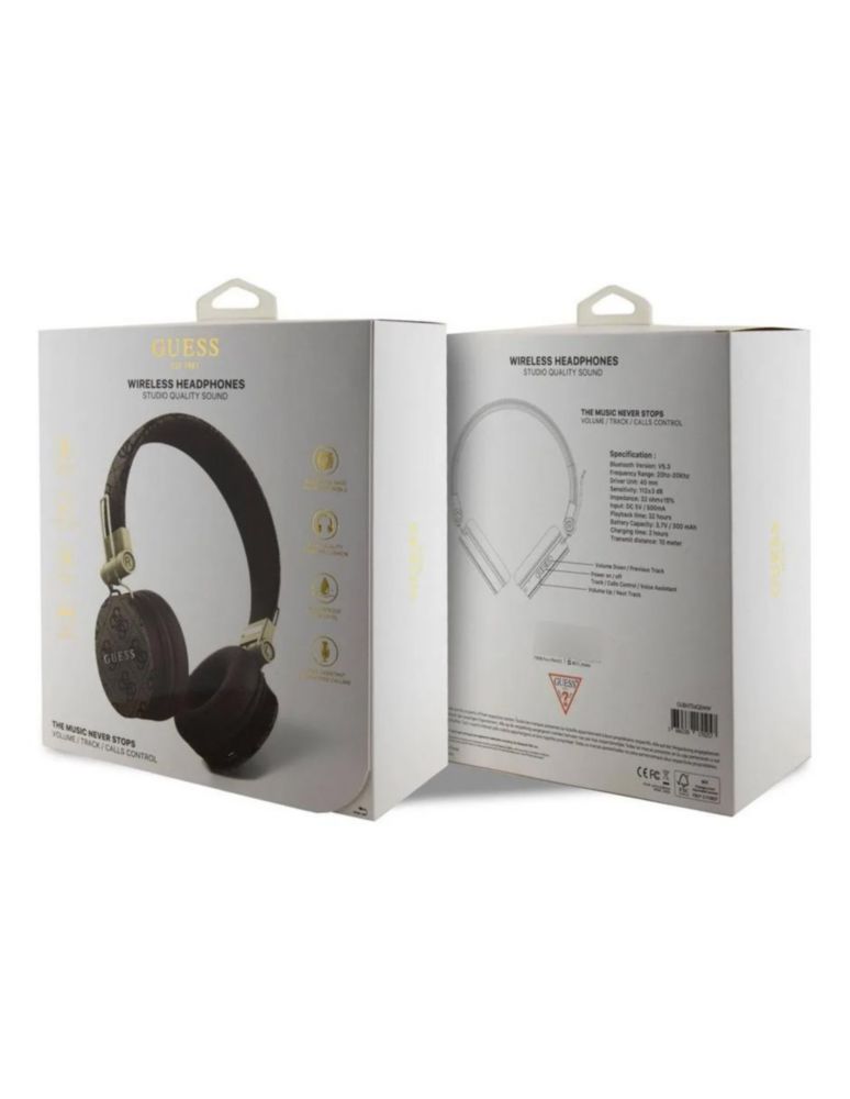 Adífonos Petukita Box Brown 4G Guess