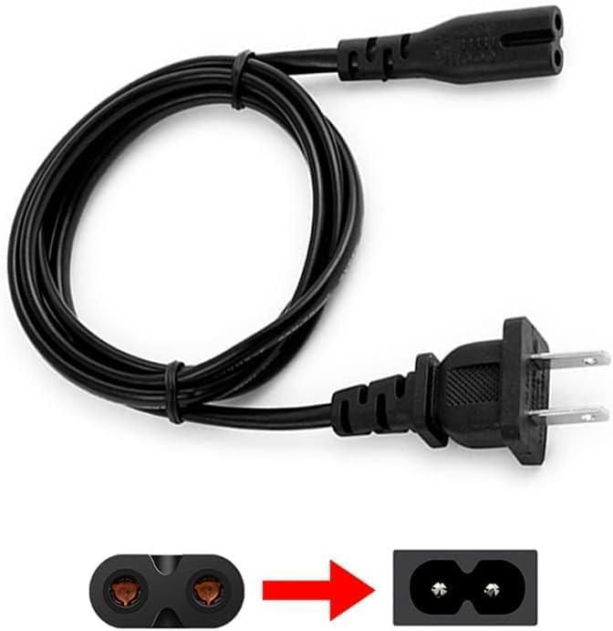 Cable de alimentación LORDTRONICS universal 2 clavijas 125 V AC 20 pies