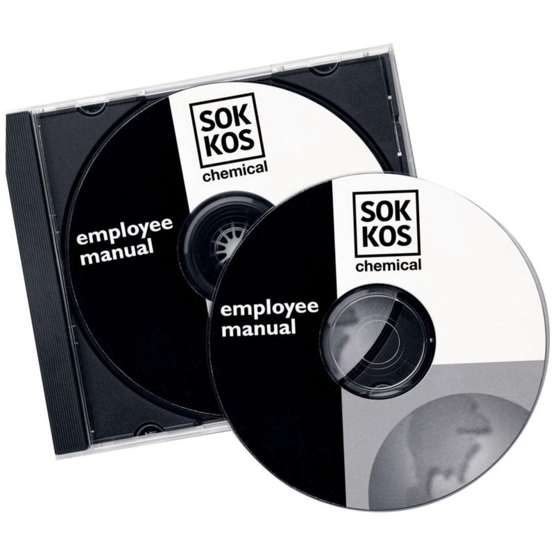 Etiquetas de CD Avery con inyección de tinta blanca mate imprimibles (8692)