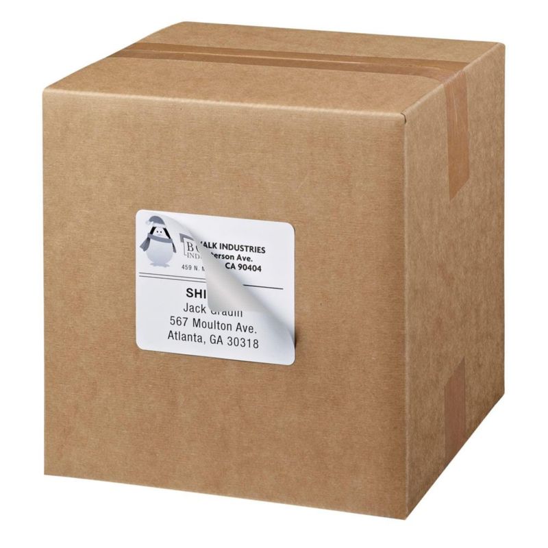Etiquetas de envío Avery Printables 150 blancas (8164)