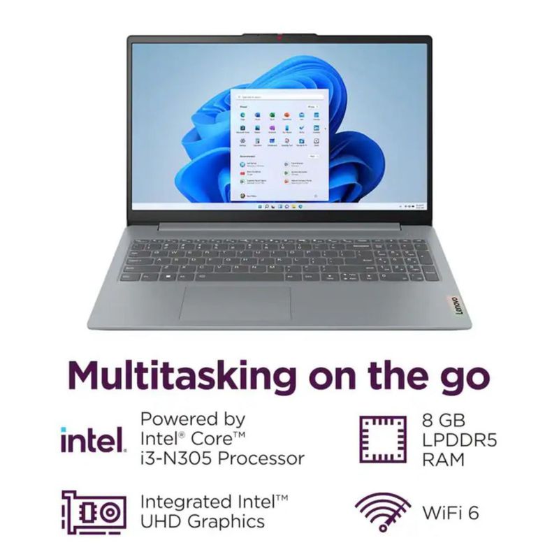 Laptop Lenovo IdealPad 8RAM/128GB Core i3