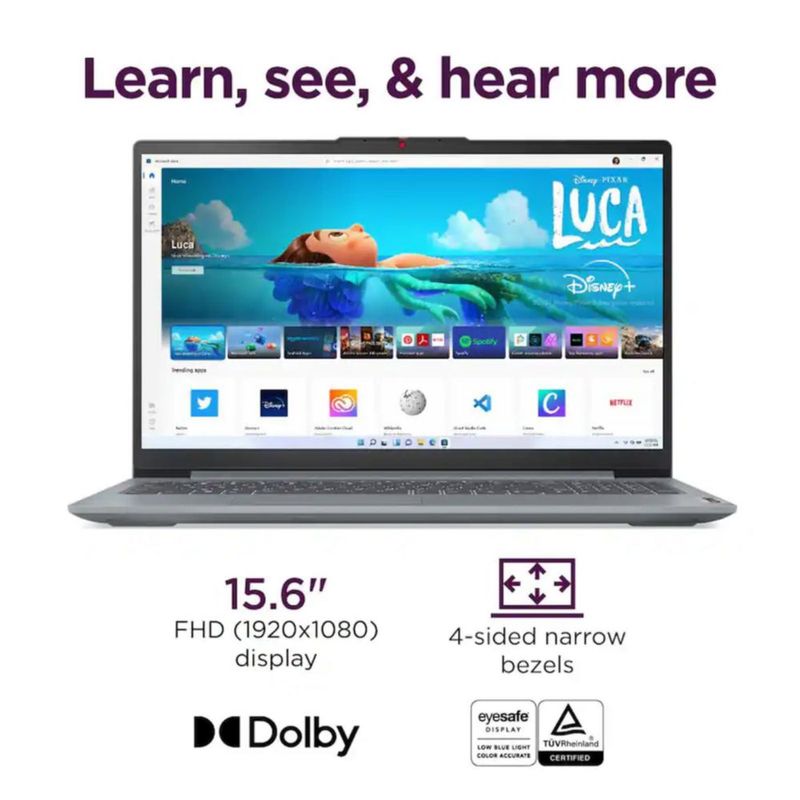 Laptop Lenovo IdealPad 8RAM/128GB Core i3