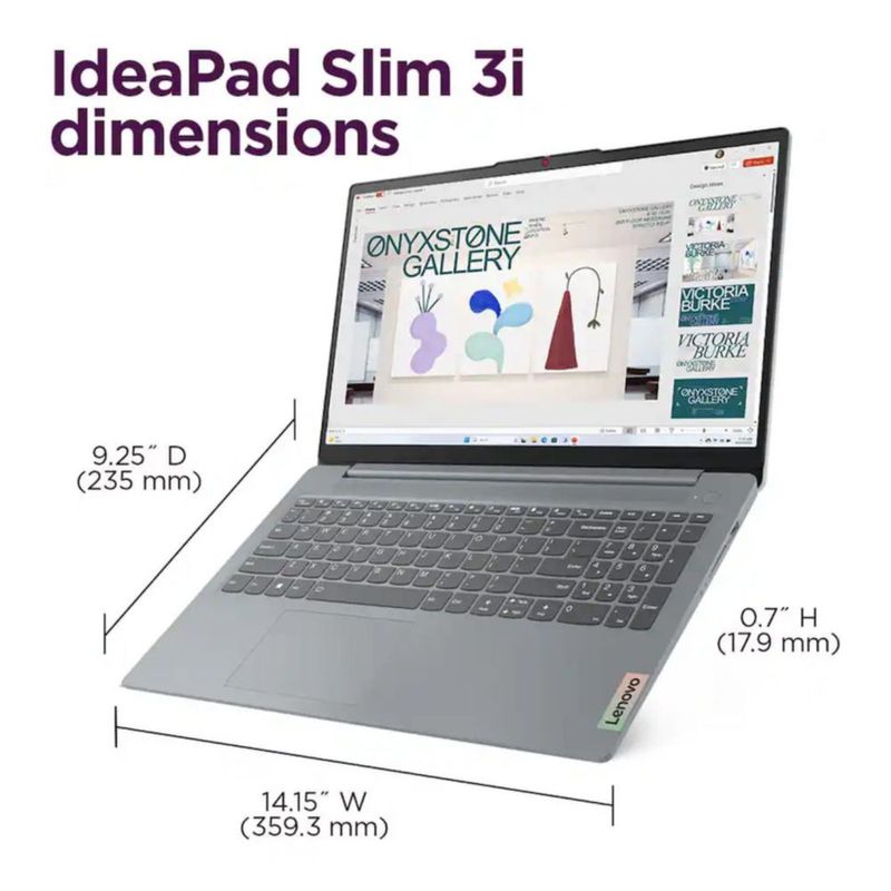 Laptop Lenovo IdealPad 8RAM/128GB Core i3