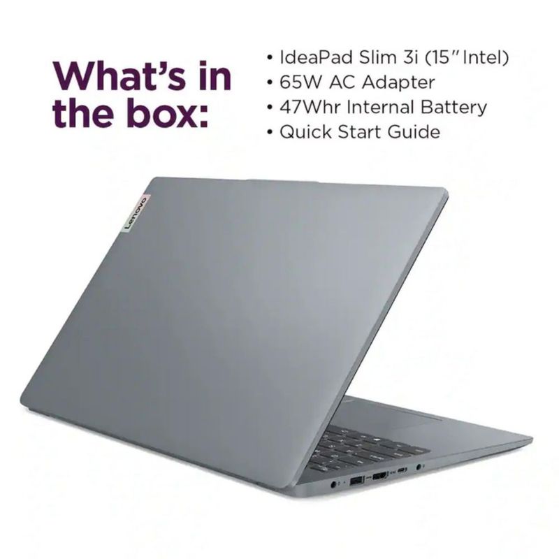 Laptop Lenovo IdealPad 8RAM/128GB Core i3