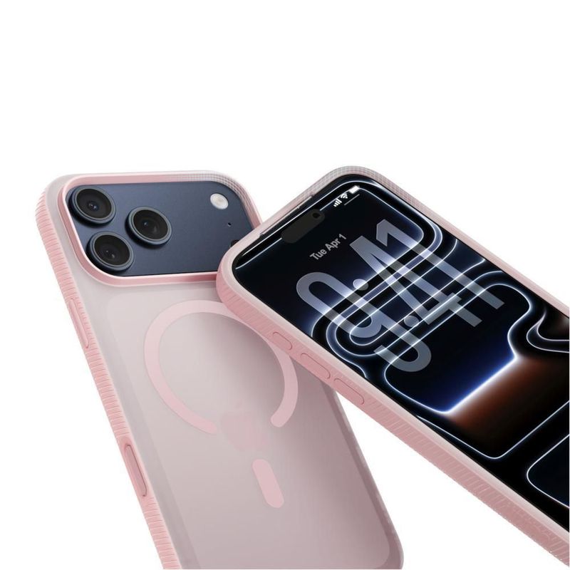 Funda belkin grip para iphone 17 pro max rosa