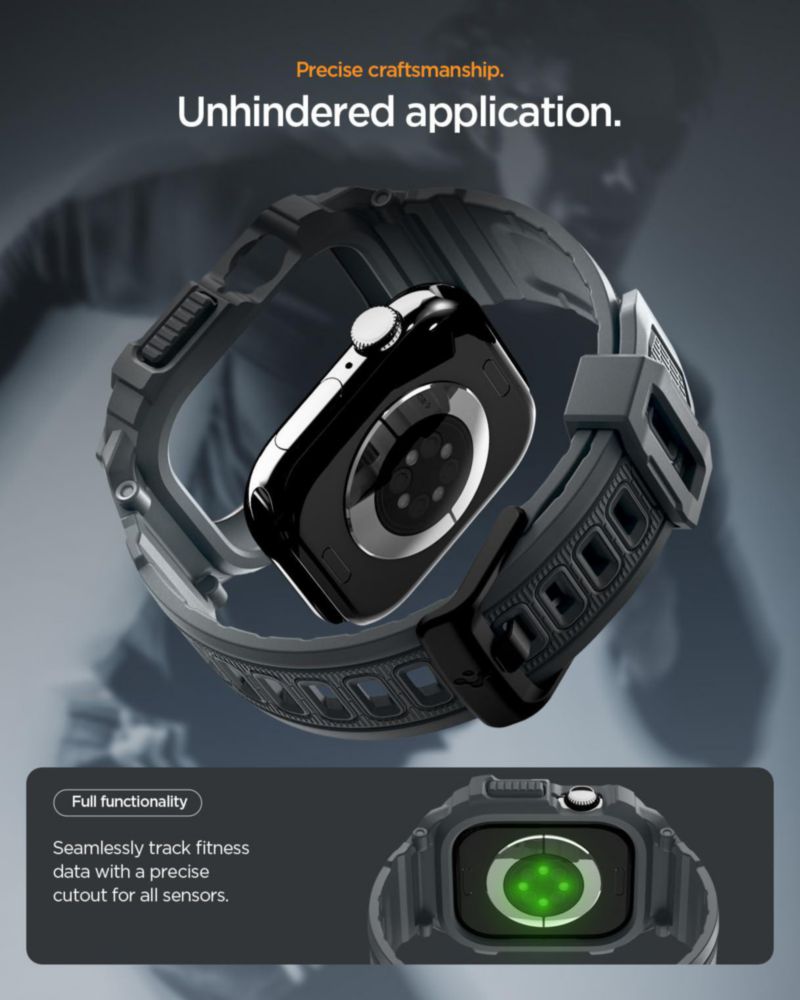 Funda para Reloj Spigen Rugged Armor Pro 2 46mm Gris Oscuro