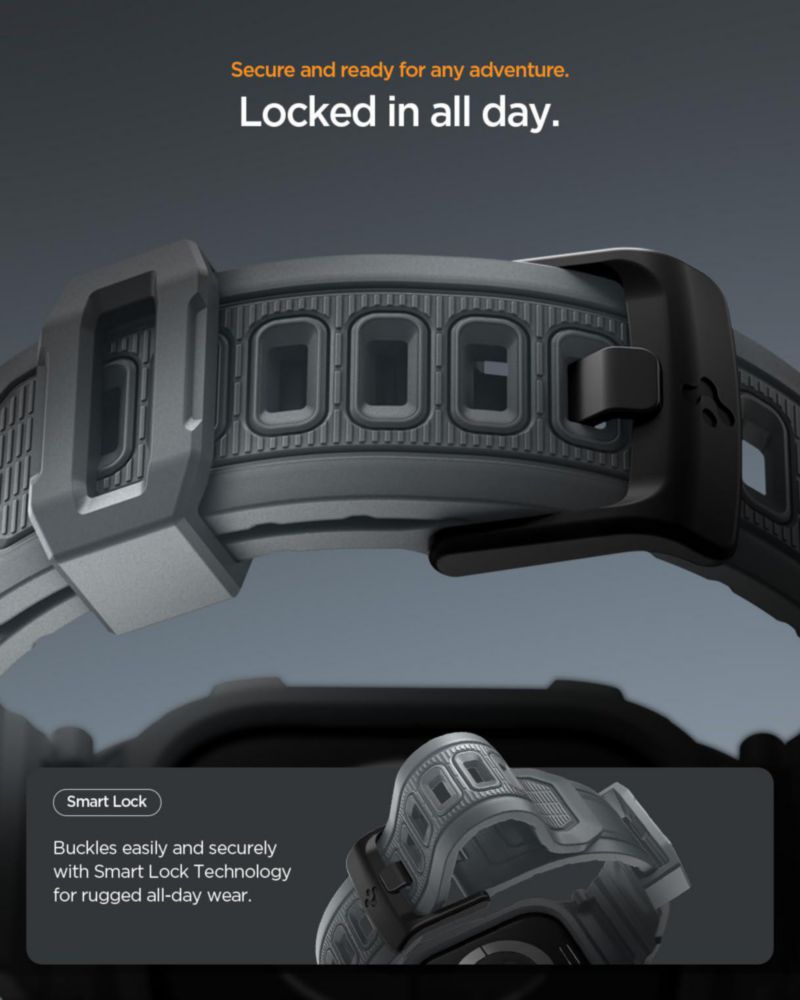 Funda para Reloj Spigen Rugged Armor Pro 2 46mm Gris Oscuro