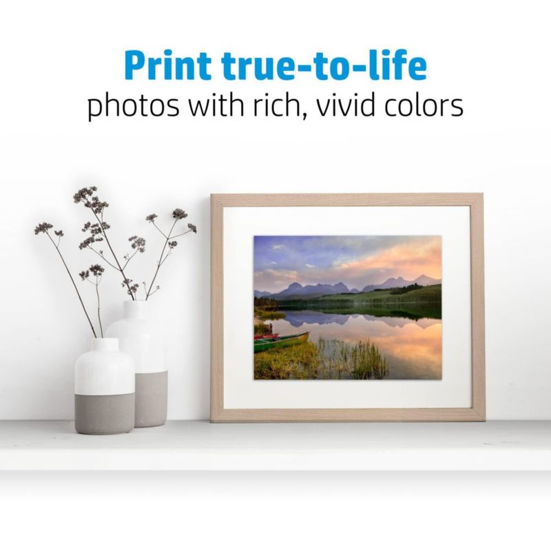 Papel fotográfico HP Advanced Glossy 8.5 x 11 pulgadas 50 hojas Q7853A
