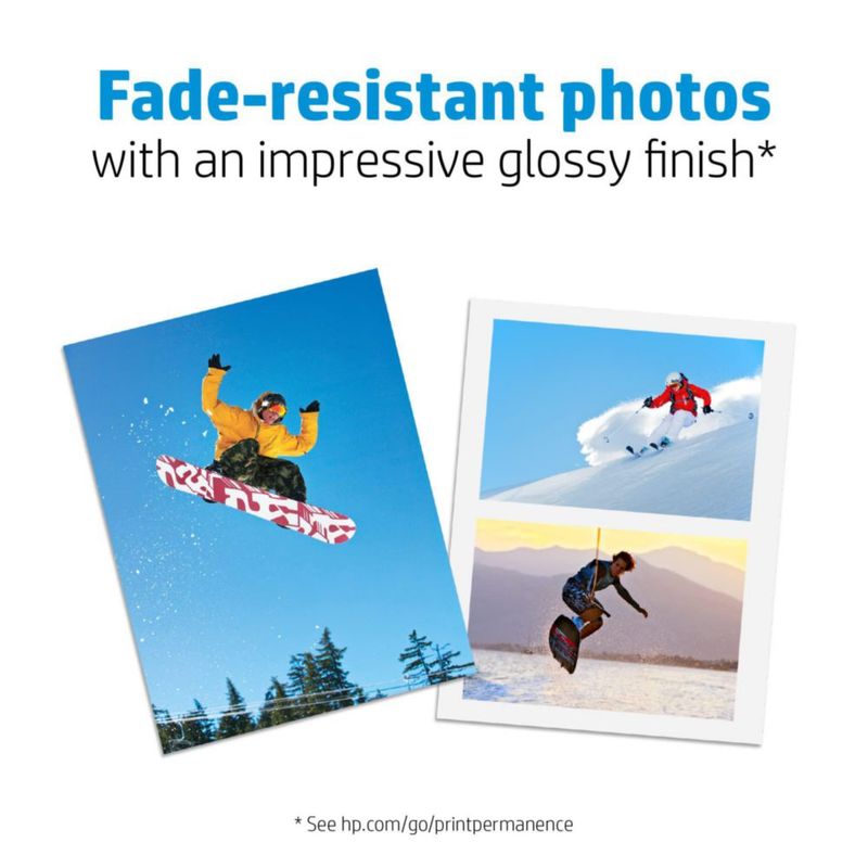 Papel fotográfico HP Advanced Glossy 8.5 x 11 pulgadas 50 hojas Q7853A