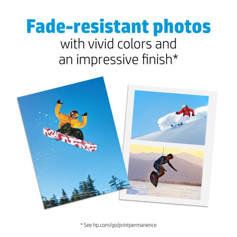 Papel fotográfico HP Everyday Glossy 8.5 x 11 pulgadas 50 hojas Q8723A