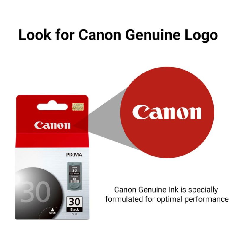 Cartucho de tinta Canon PG-30 negro original iP2600/1800 MX310/300/210