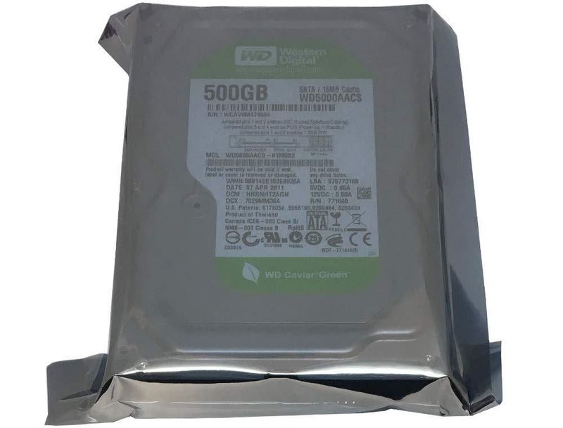 Disco Duro Western Digital Caviar Green WD5000AACS 500 GB