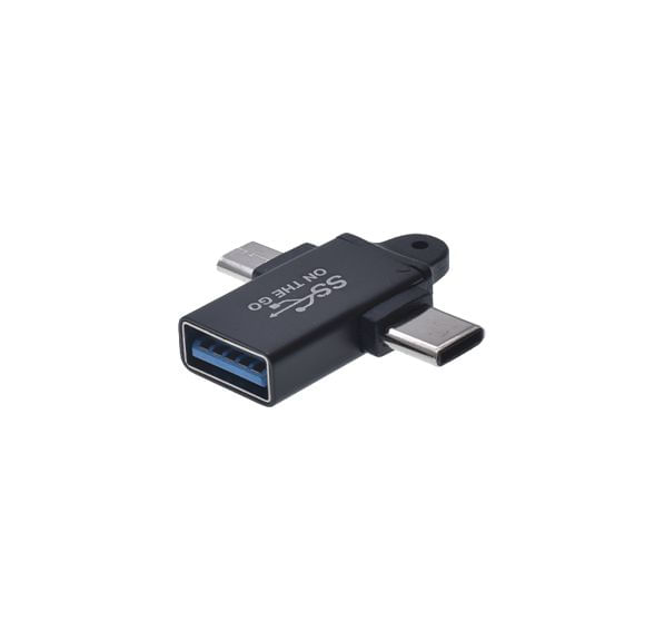 Adaptador OTG 2 EN 1