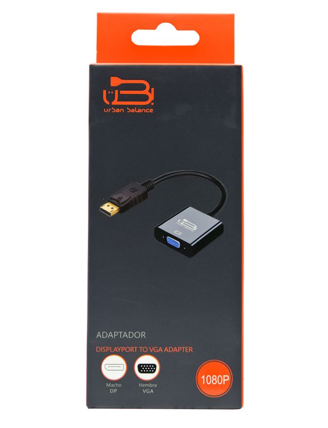 Adaptador Displayport A Vga Urban Balance