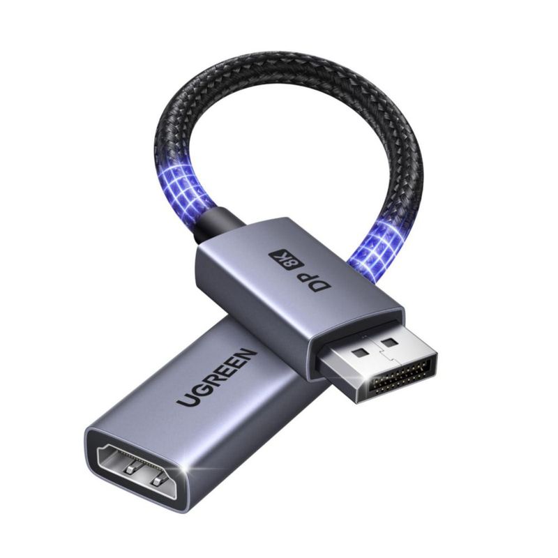 Adaptador DisplayPort a HDMI UGREEN 8K @60Hz Active DP 1.4 a HDMI 2.1