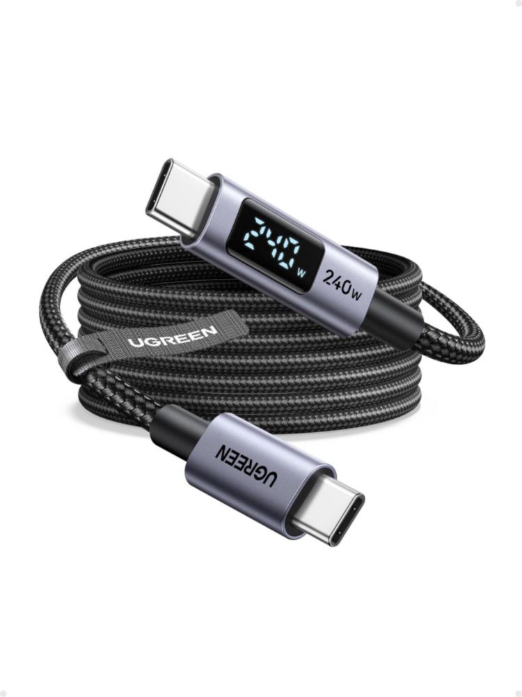 Cable de carga UGREEN USB-C a USB-C 240W PD 100W para MacBook