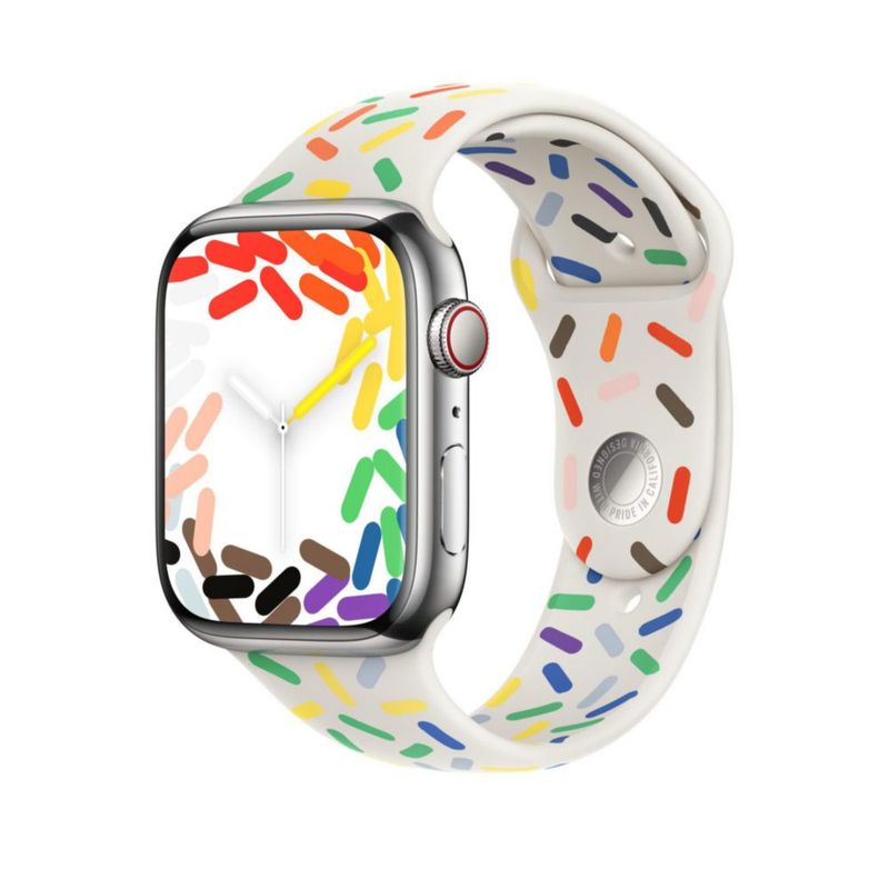Correa Deportiva Apple Watch 45mm Edición Orgullo T/M