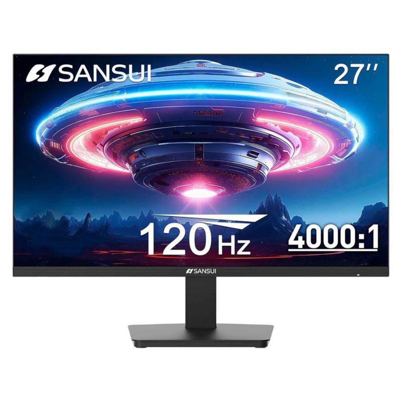 Monitor de Computadora IPS 27" Sansui ES-27F2 VGA (Cable HDMI incluido)