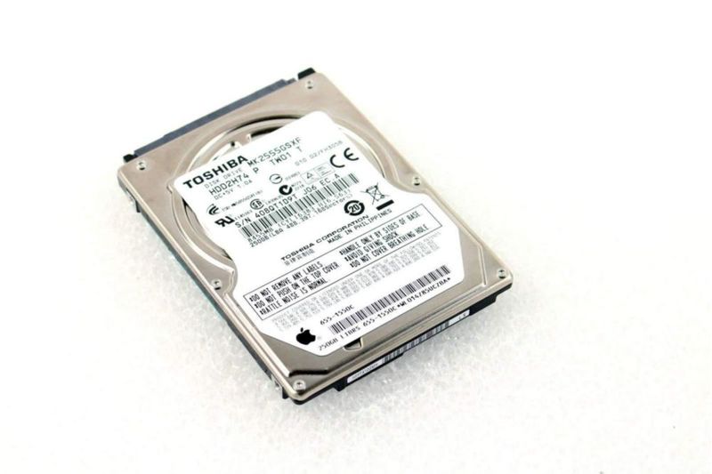 Disco Duro Reacondicionado TOSHIBA 250GB 5400RPM 2.5"