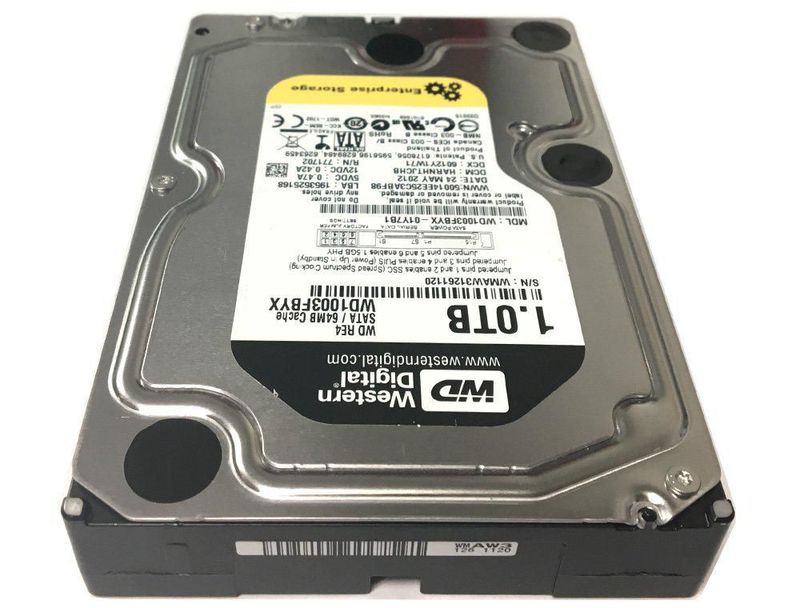 Disco Duro Interno Reacondicionado Western Digital RE4 1TB 7200RPM SATA