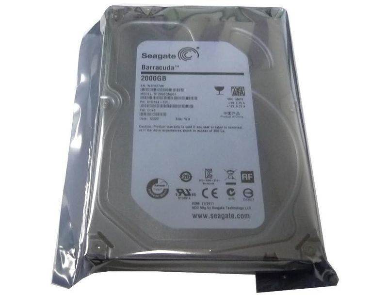 Disco Duro Interno Reacondicionado Seagate 2TB SATA 3.5"