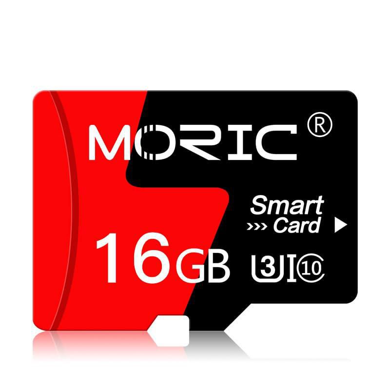 Tarjeta micro SD MORIC de 16 GB (paquete de 2) con adaptador de alta velocidad C10 A1