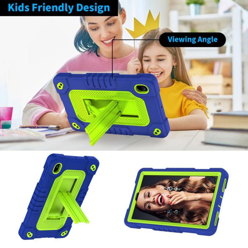 Funda para tableta Kebiory para Walmart Inn 7 2024 de 7 pulgadas para niños color azul marino