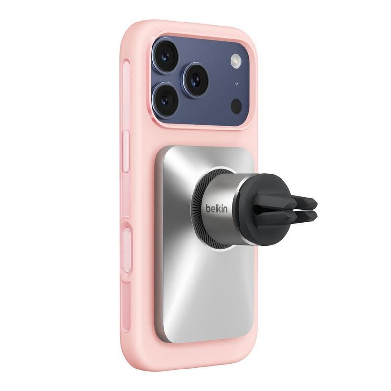 Funda belkin protect para iphone 17 pro max rosa