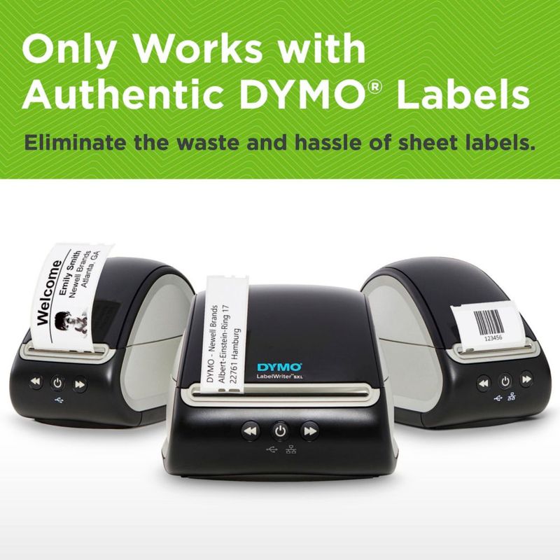 Impresora de etiquetas DYMO LabelWriter 550 Turbo USB/LAN de alta velocidad