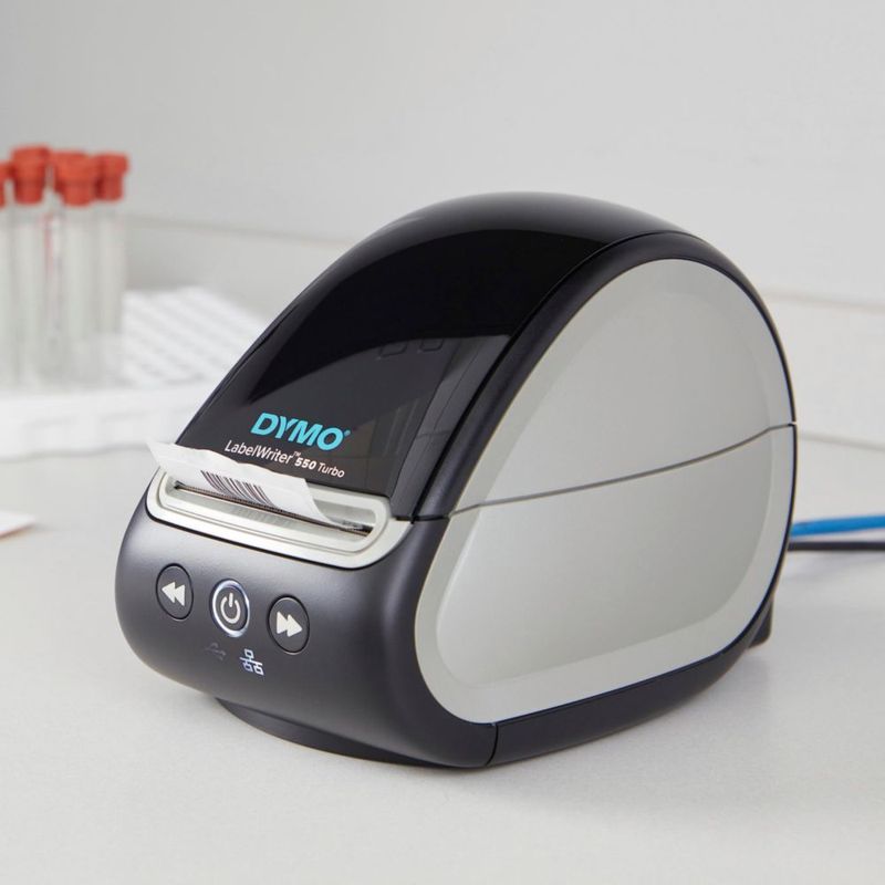 Impresora de etiquetas DYMO LabelWriter 550 Turbo USB/LAN de alta velocidad