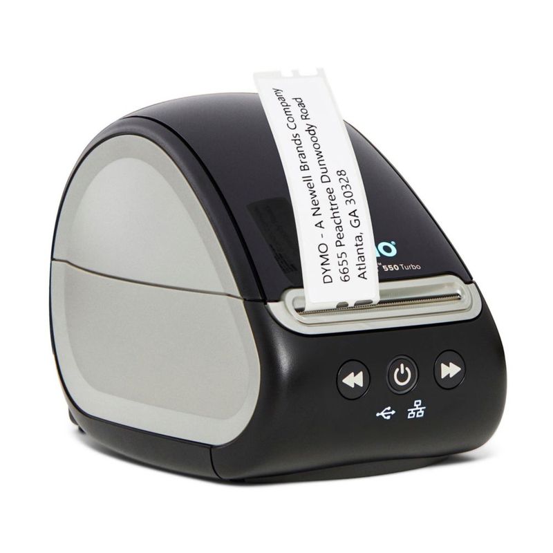 Impresora de etiquetas DYMO LabelWriter 550 Turbo USB/LAN de alta velocidad