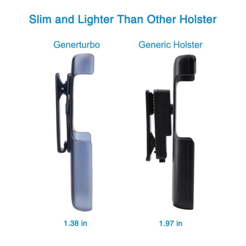 Funda de teléfono Generturbo para Cisco 8821 con clip para cinturón azul