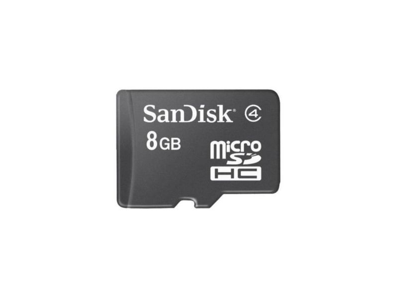 Tarjeta de memoria SanDisk microSDHC de 8 GB para la mayoría de los dispositivos
