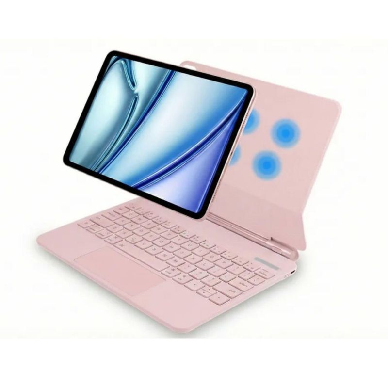 Teclado Magic Keyboard Pro Para Ipad Air 4/5 M2/ M3/ Pro 11