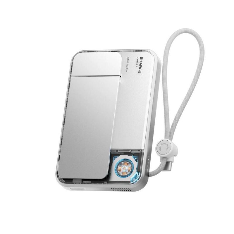 Power Bank Sharge ICEMAG 3 10000mAh Qi2 25W Magsafe USB-C
